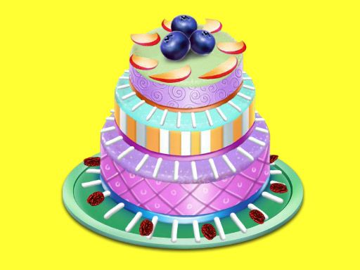 Fruit Chocolate Cake Cooking Fruit Chocolate Cake Cooking - browser game screenshot