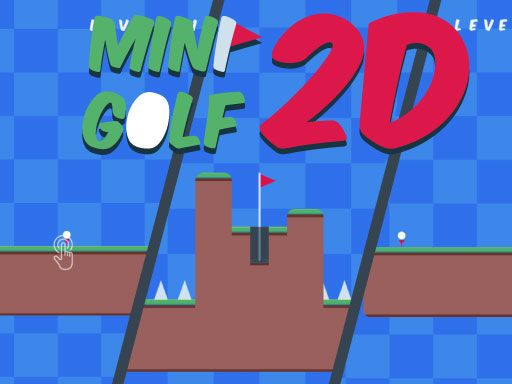 Mini Golf 2D - browser game screenshot