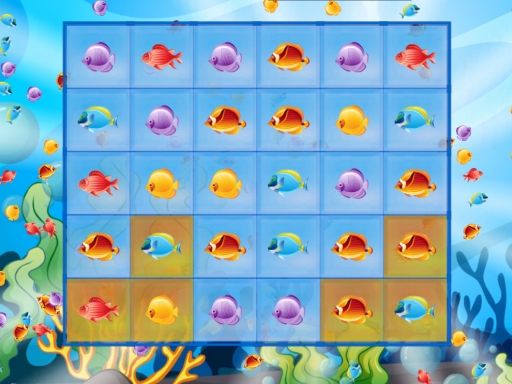 Fish Match Deluxe - browser game screenshot