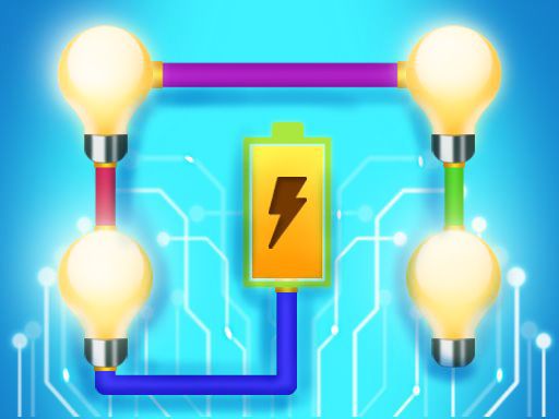 Power the bulb Power the bulb - browser game screenshot