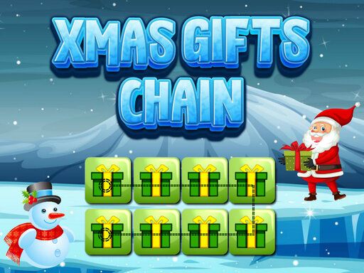Xmas Gifts Chain - browser game screenshot