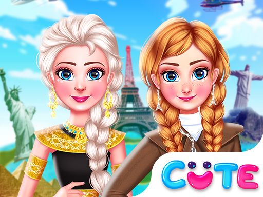 BFFs Travelling Vibes - browser game screenshot