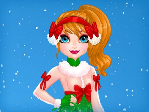Princess Battle For Christmas Fashion - browser game screenshot