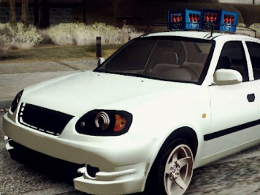 Higway Drift Car - browser game screenshot