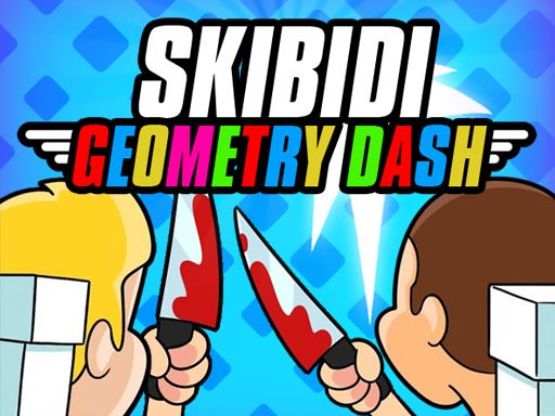 Skibidi Geometry Dash - browser game screenshot