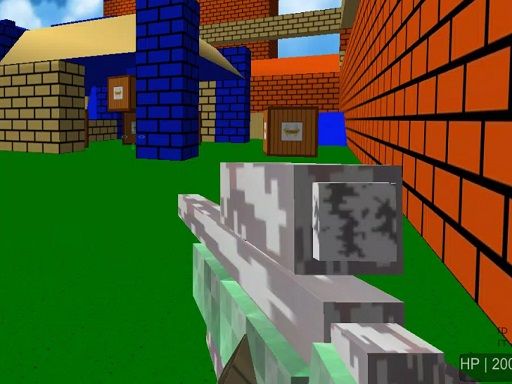 Pixel Gun Apocalypse Toons - browser game screenshot