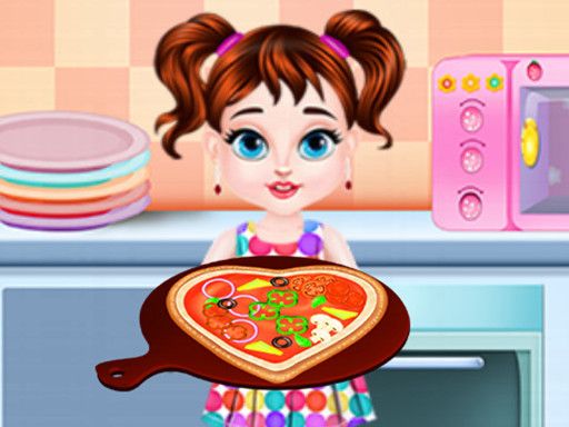Baby Taylor Pizza Delivery - browser game screenshot