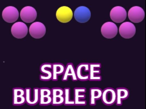 Space Bubble Pop - browser game screenshot