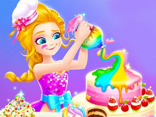 Princess Unicorn Food - browser game screenshot