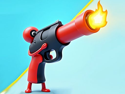 Human Stickman Gun - browser game screenshot