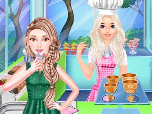 Yummy Ice Cream Car - browser game screenshot