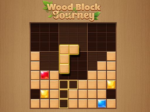 Wood Block Journey - browser game screenshot