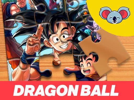 Dragon Ball goku Jigsaw Puzzle Dragon Ball goku Jigsaw Puzzle - browser game screenshot