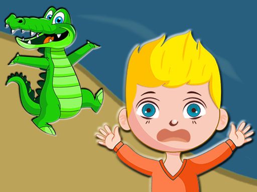 Escape From River - browser game screenshot