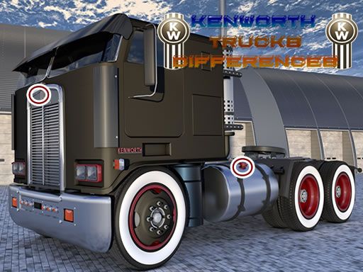 Kenworth Trucks Differences Kenworth Trucks Differences - browser game screenshot