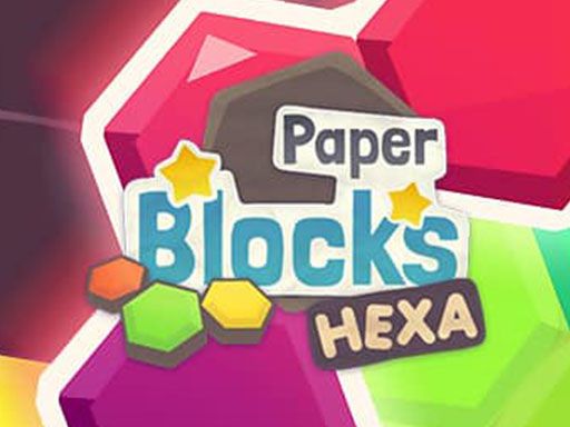 Paper Blocks Hexa - browser game screenshot