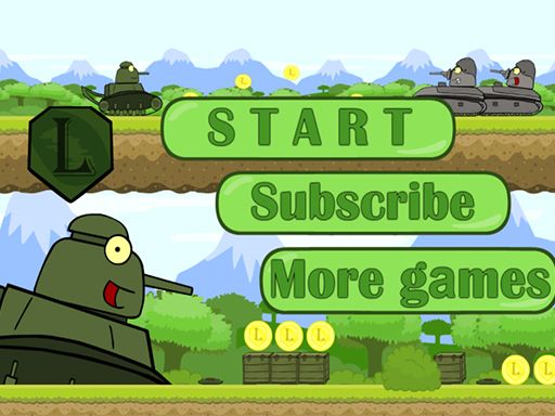Funny tank - browser game screenshot
