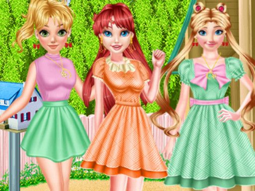Princess Sailor Moon Casual Outfit - browser game screenshot