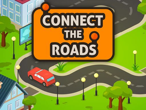 Connect the roads - browser game screenshot