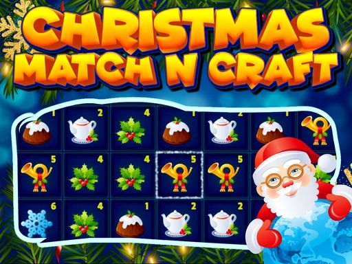 Christmas Match n Craft - browser game screenshot