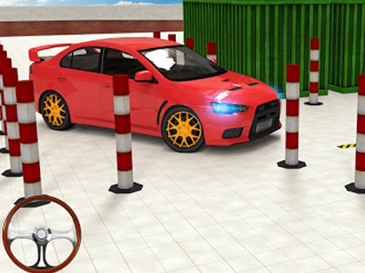 Advance Car parking 3d 2021 - browser game screenshot