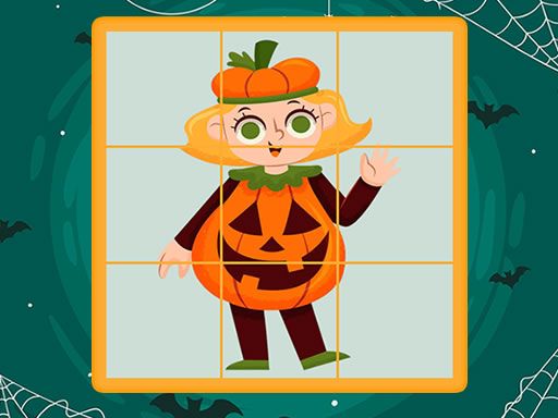 Halloween Puzzles - browser game screenshot