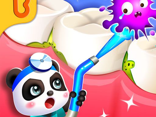 Baby Panda: Dental Care - browser game screenshot