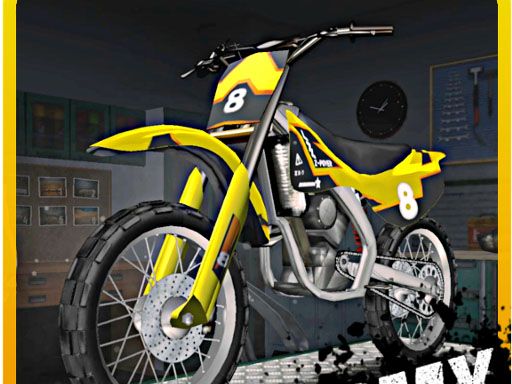 Real Motocross - browser game screenshot
