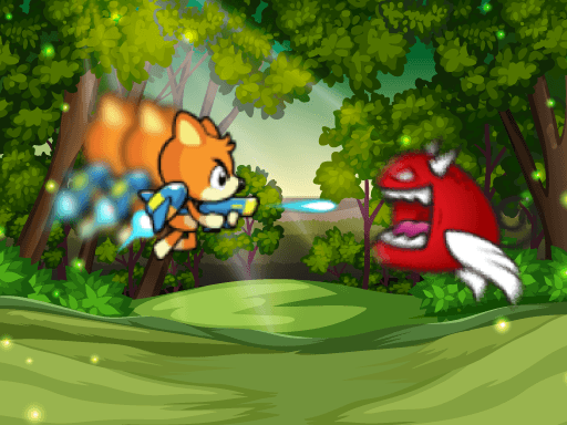 Hero Adventure Shooter Online Game - browser game screenshot