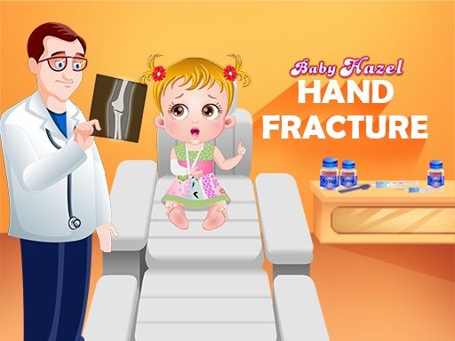 Baby Hazel Hand Fracture - browser game screenshot