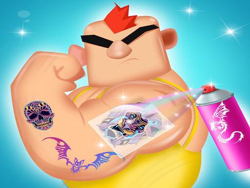 Tattoo Drawing Maker - browser game screenshot