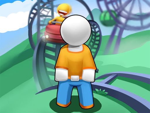 Idle Theme Park - browser game screenshot