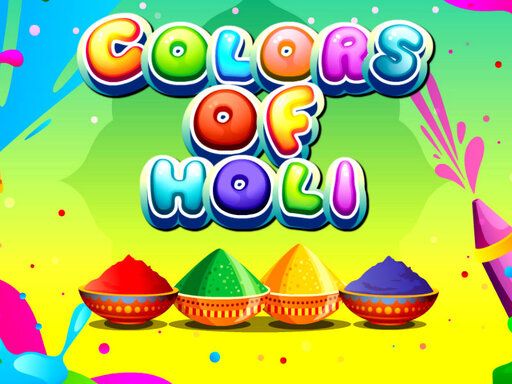 Colors Of Holi - browser game screenshot