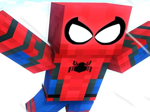 Spider Man mod for Minecraft - browser game screenshot