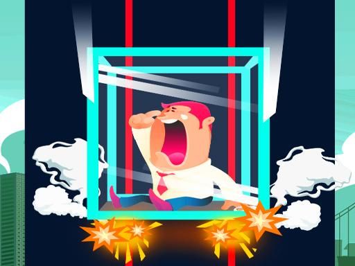 Lift Break- Elevator Fall - browser game screenshot