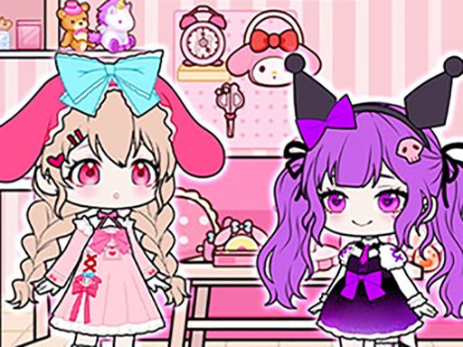 Royal Girl Doll Dress Up - browser game screenshot