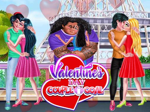 Valentine Day Couples Goal - browser game screenshot