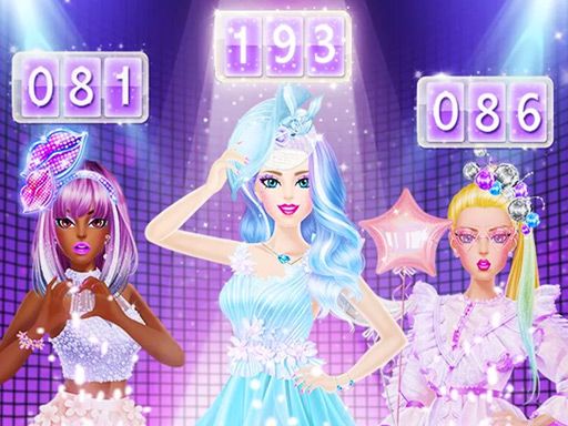 Fashion Celebrity Dress Up Game 1 - browser game screenshot