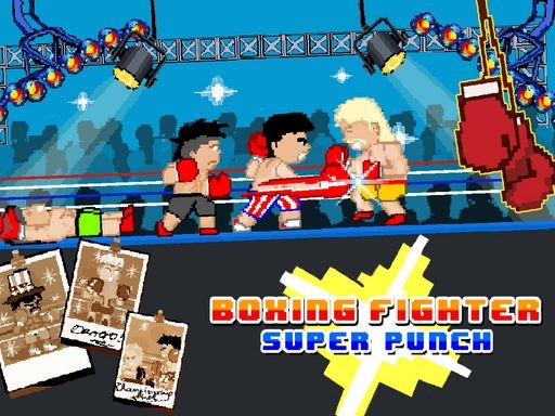 Boxing fighter : Super punch - browser game screenshot