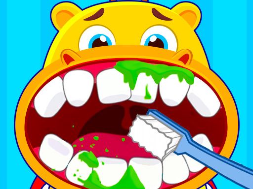 Kids Forest Dentist - browser game screenshot