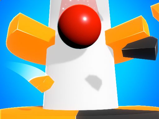 Spiral Helix Jump - browser game screenshot
