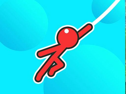 Stickman Hook - browser game screenshot