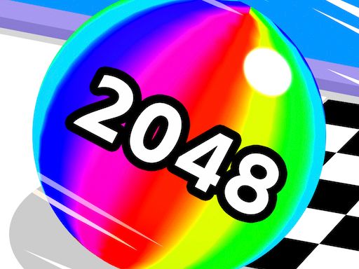 Ball 2048 - browser game screenshot