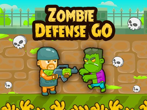 Zombie Defense GO - browser game screenshot