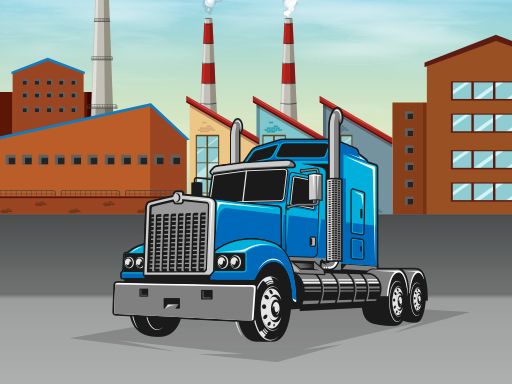 Truck Racing - browser game screenshot