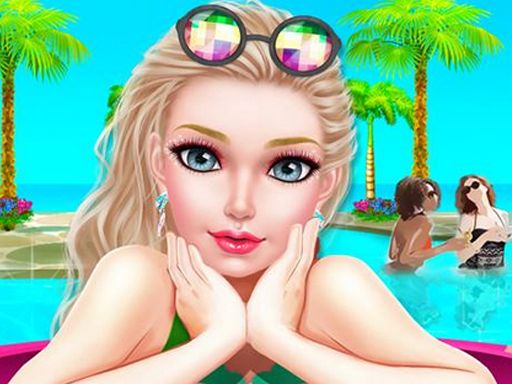 ❤ Vacation Summer Dress Up Game ❤ - browser game screenshot