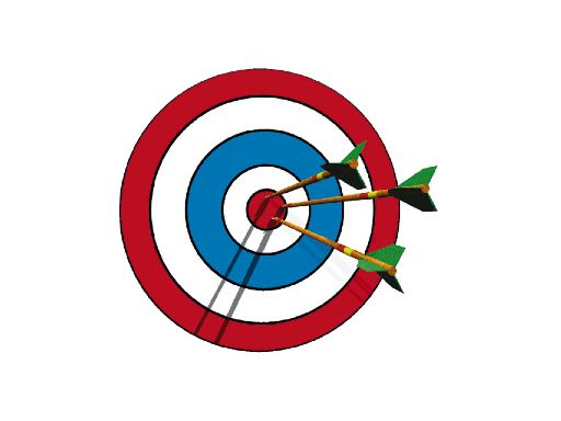 Bullseye Hit - browser game screenshot