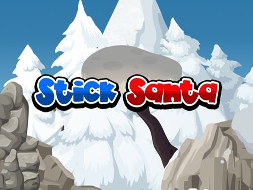 Stick Santa - browser game screenshot