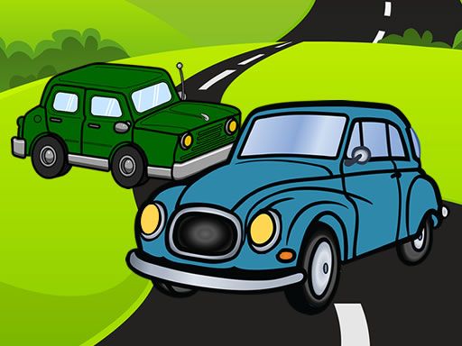 Cartoon Car Jigsaw - browser game screenshot