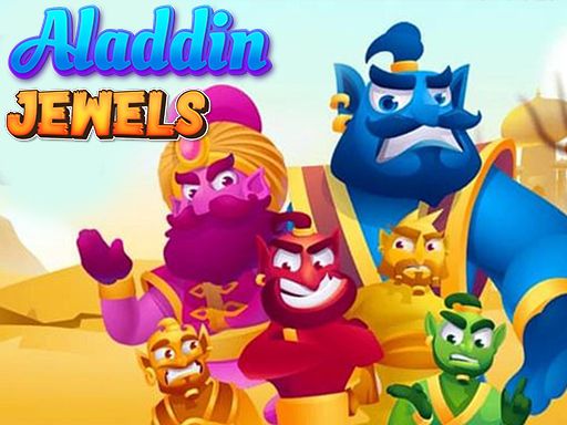Aladdin Jewels - browser game screenshot